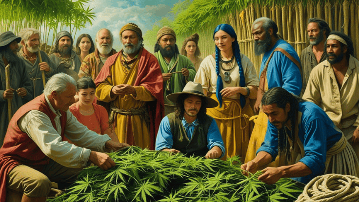 Hemp use throughout history and across cultures.